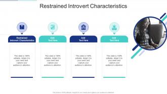 Restrained Introvert Characteristics In Powerpoint And Google Slides Cpb