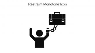 Restraint Monotone Icon In Powerpoint Pptx Png And Editable Eps Format