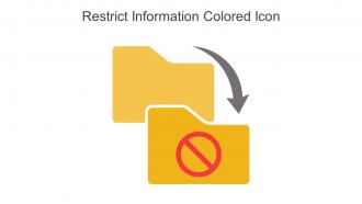 Restrict Information Colored Icon In Powerpoint Pptx Png And Editable Eps Format