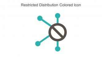 Restricted Distribution Colored Icon In Powerpoint Pptx Png And Editable Eps Format