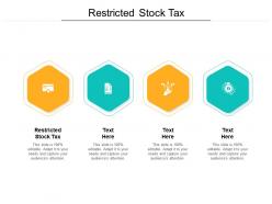 Restricted stock tax ppt powerpoint presentation layouts visuals cpb