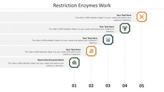 Restriction Enzymes Work Ppt Powerpoint Presentation Slides Cpb