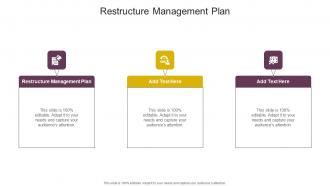 Restructure Management Plan In Powerpoint And Google Slides Cpb