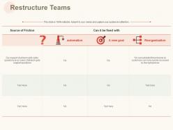 Restructure Teams Ppt Powerpoint Presentation Summary Icons