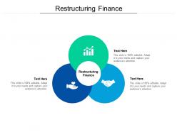 Restructuring finance ppt powerpoint presentation icon examples cpb