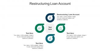 Restructuring loan account ppt powerpoint presentation professional graphics cpb