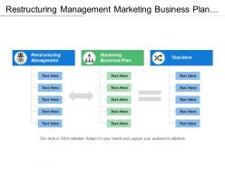 Restructuring management marketing business plan target market segmentation
