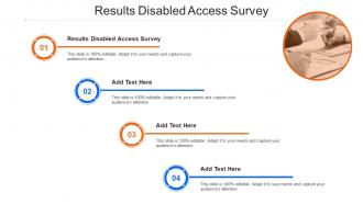 Results Disabled Access Survey In Powerpoint And Google Slides Cpb