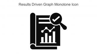 Results Driven Graph Monotone Icon In Powerpoint Pptx Png And Editable Eps Format