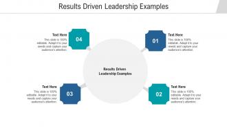 Results driven leadership examples ppt powerpoint presentation file mockup cpb