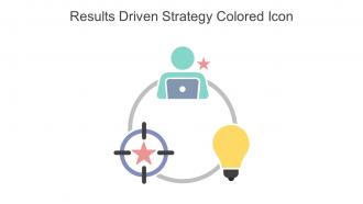 Results Driven Strategy Colored Icon In Powerpoint Pptx Png And Editable Eps Format