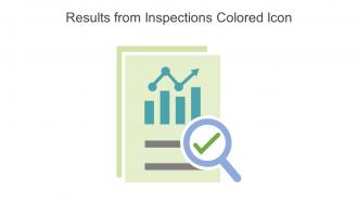 Results From Inspections Colored Icon In Powerpoint Pptx Png And Editable Eps Format