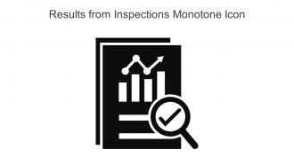 Results From Inspections Monotone Icon In Powerpoint Pptx Png And Editable Eps Format
