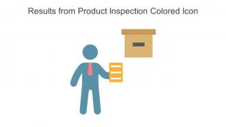 Results From Product Inspection Colored Icon In Powerpoint Pptx Png And Editable Eps Format