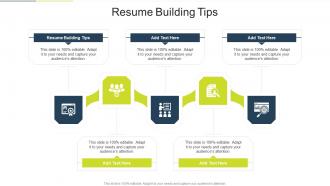 Resume Building Tips In Powerpoint And Google Slides Cpb
