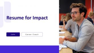 Resume For Impact PPT Sample AT Resume For Impact PPT Sample AT