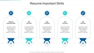 Resume Important Skills In Powerpoint And Google Slides Cpb