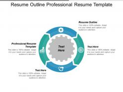 Resume outline professional resume template perfect resume example cpb