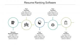 Resume ranking software ppt powerpoint presentation model cpb