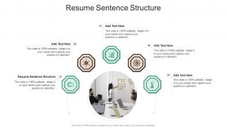Resume Sentence Structure In Powerpoint And Google Slides Cpb