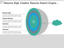 Resume style creative resume search engine optimization marketing placement cpb