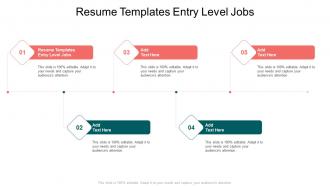 Resume Templates Entry Level Jobs In Powerpoint And Google Slides Cpb