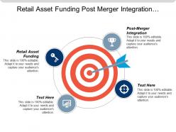 Retail asset funding post merger integration revenue cycle management cpb