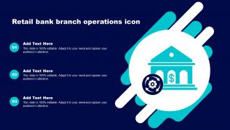Retail Bank Branch Operations Icon