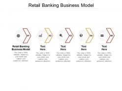 Retail banking business model ppt powerpoint presentation background image cpb