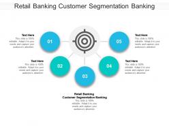 Retail banking customer segmentation banking ppt powerpoint presentation inspiration layout ideas cpb