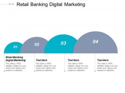 Retail banking digital marketing ppt powerpoint presentation show display cpb
