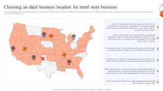 Retail Business Plan Choosing An Ideal Business Location For Retail Store Business BP SS