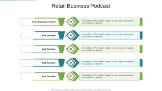 Retail Business Podcast In Powerpoint And Google Slides Cpb