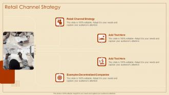 Retail Channel Strategy In Powerpoint And Google Slides Cpb