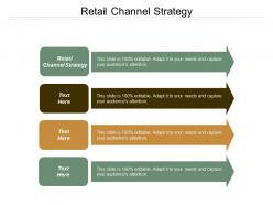 Retail channel strategy ppt powerpoint presentation infographic template pictures cpb
