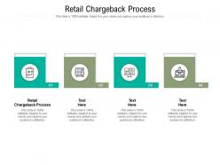 Retail chargeback process ppt powerpoint presentation styles professional cpb