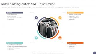 Retail Clothing Outlets SWOT Assessment