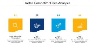 Retail competitor price analysis ppt powerpoint presentation portfolio ideas cpb
