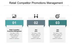 Retail competitor promotions management ppt powerpoint presentation gridlines cpb