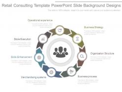 Retail consulting template powerpoint slide background designs