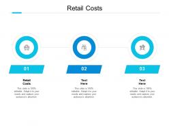 Retail costs ppt powerpoint presentation icon format ideas cpb