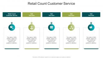Retail Count Customer Service In Powerpoint And Google Slides Cpb