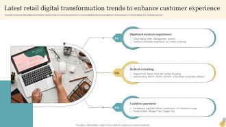 Retail Customer Experience Digital Transformation DT MM Slides Analytical