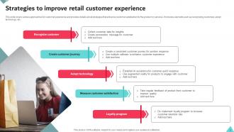 Retail Customer Experience Powerpoint Ppt Template Bundles Good Best