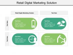 Retail digital marketing solution ppt powerpoint presentation outline information cpb