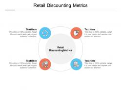 Retail discounting metrics ppt powerpoint presentation gallery show cpb