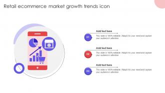 Retail Ecommerce Market Growth Trends Icon