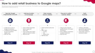 Retail Expansion Strategies To Grow How To Add Retail Business To Google Maps