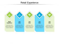 Retail experience ppt powerpoint presentation icon microsoft cpb