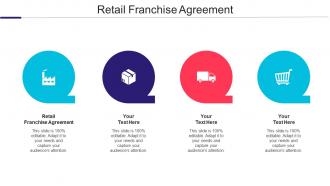Retail Franchise Agreement Ppt Powerpoint Presentation Model Show Cpb